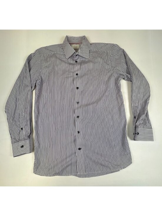 Etón Other - Eton Men's Contemporary Fit Striped Dress Shirt Size 16.5 / 42